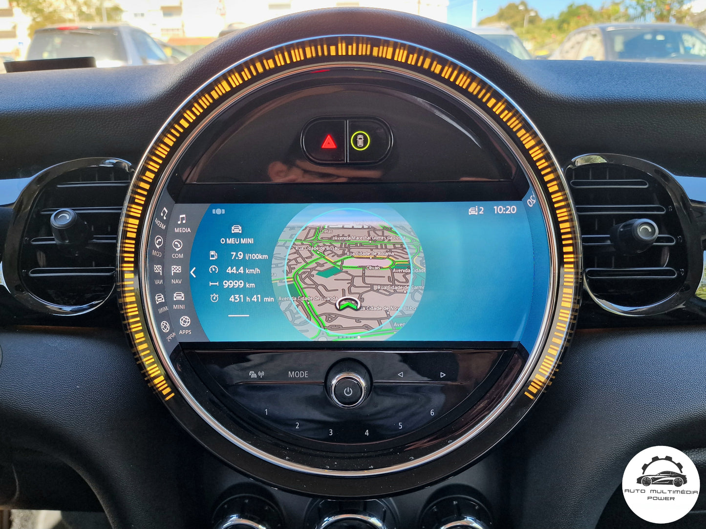 MINI - Sistema EVO - Instalação Função Apple CarPlay & Google Android Auto Wireless