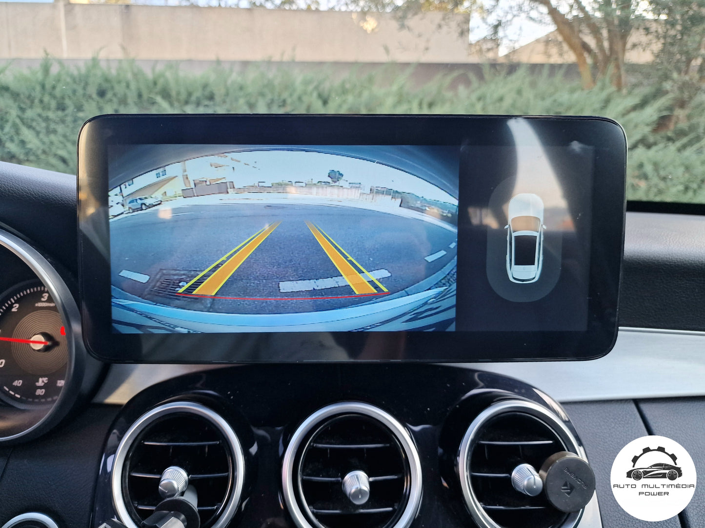 MERCEDES-BENZ - Classe C / GLC / V - Ecrã Touch Screen Android 13 - Apple CarPlay & Google Android Auto Wireless