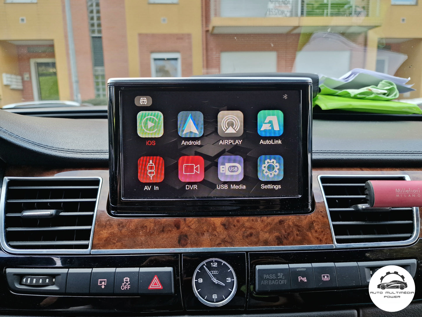 AUDI - Sistema MMI 3G [BNav] / 3G [HNav] / 3G Plus [HN+] - Instalação Função CarPlay & Android Auto Wireless