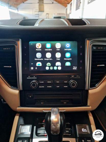 PORSCHE - Sistema MIB 2 MHI2 PCM 4 / 4.1 - Ativação Apple CarPlay & Google Android Auto