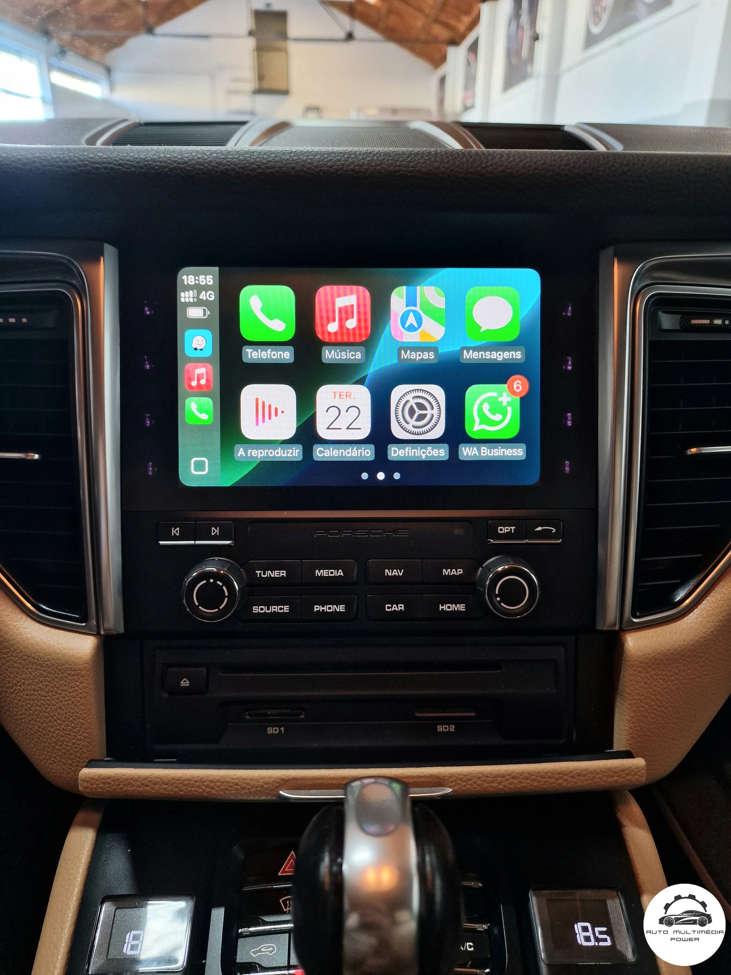 PORSCHE - Sistema MIB 2 MHI2 PCM 4 / 4.1 - Ativação Apple CarPlay & Google Android Auto