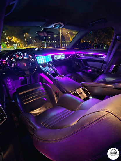PORSCHE - PANAMERA 970 - Iluminação Ambiente / Ambient Lighting