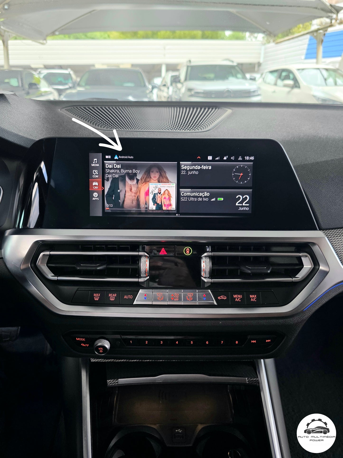 BMW - Sistema iDrive 7 MGU - Ativação CarPlay + Android Auto Wireless