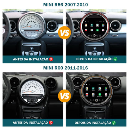 MINI - CCC CIC NBT EVO - Ecrã Touch Screen Android 13 - Apple CarPlay & Google Android Auto Wireless