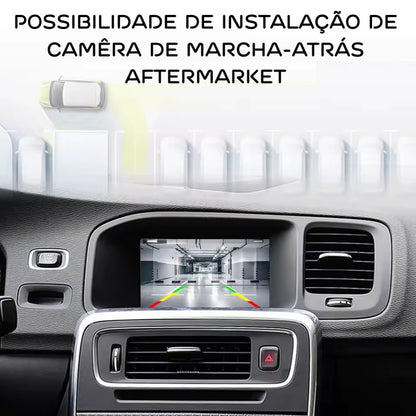 VOLVO - Sistema RTI Sensus Touch IAM 2.1 - Função Apple CarPlay & Google Android Auto Wireless
