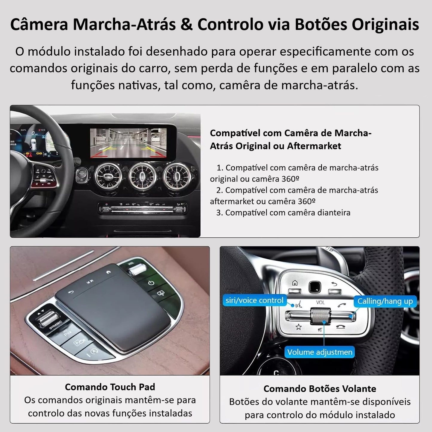 MERCEDES-BENZ - Sistema NTG 6.0 - Instalação Função Apple CarPlay & Google Android Auto Wireless