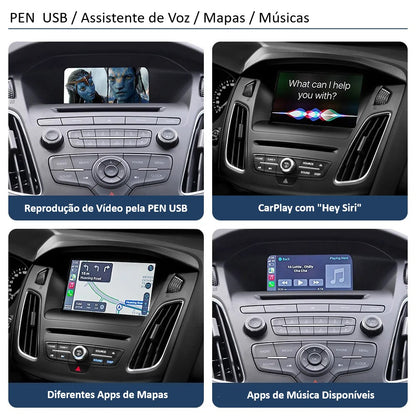 FORD - Sistema SYNC 2 - Instalação Função Apple CarPlay & Google Android Auto Wireless