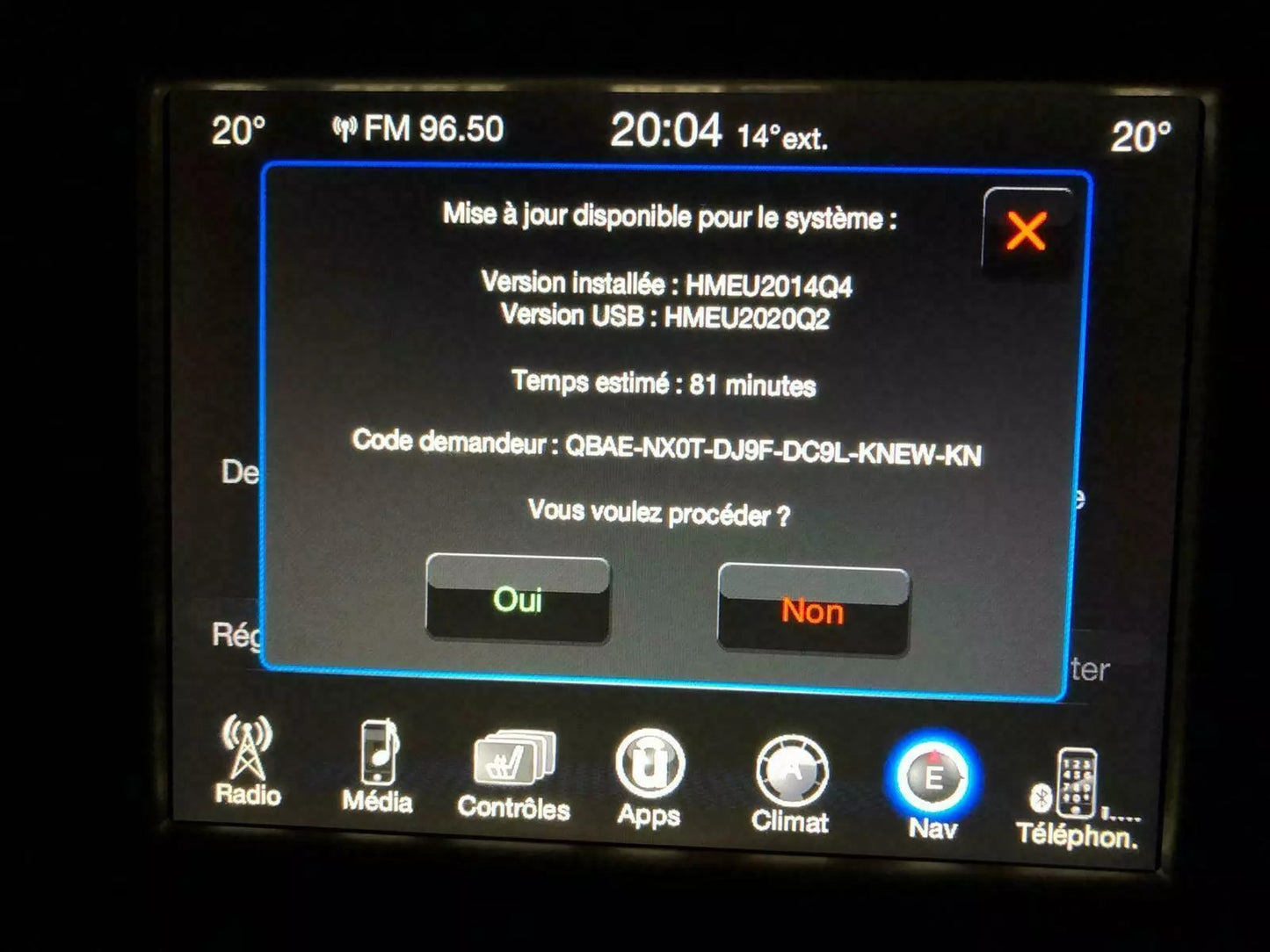 FIAT / LANCIA / CHRYSLER / DODGE / JEEP / RAM - Sistema Uconnect 8.4A & 8.4AN (RA3) - Pen USB Atualização Mapas GPS Nav v2020