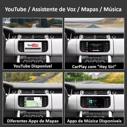 LAND ROVER / JAGUAR - Sistema Gen 2.1 InControl Touch Plus [BOSCH] 2012 a 2016 - Instalação Função Apple CarPlay & Google Android Auto Wireless