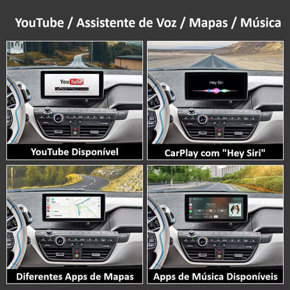 BMW - Modelo i3 - Sistema NBT - Instalação Função Apple CarPlay & Google Android Auto Wireless