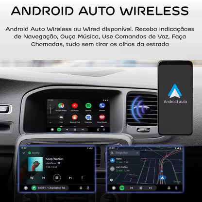 VOLVO - Sistema RTI Sensus Touch IAM 2.1 - Função Apple CarPlay & Google Android Auto Wireless