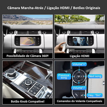 LAND ROVER / JAGUAR - Sistema Gen 2.1 InControl Touch Plus [BOSCH] 2012 a 2016 - Instalação Função Apple CarPlay & Google Android Auto Wireless