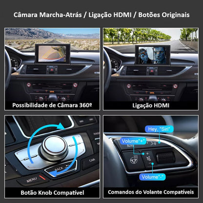 AUDI - Sistema MMI RMC - Instalação Função Apple CarPlay & Google Android Auto Wireless