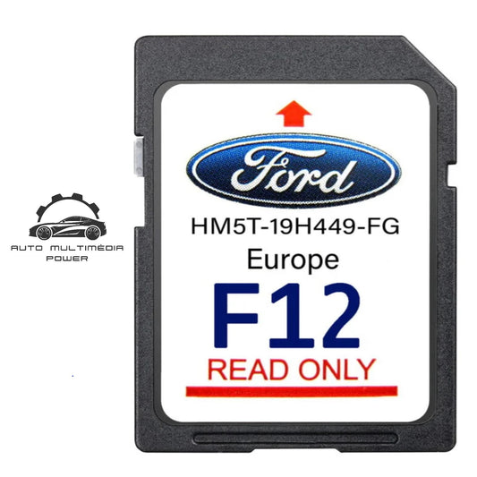 FORD - Sistema SYNC 2 - Cartão SD Atualização Mapas GPS Nav vF12 2024