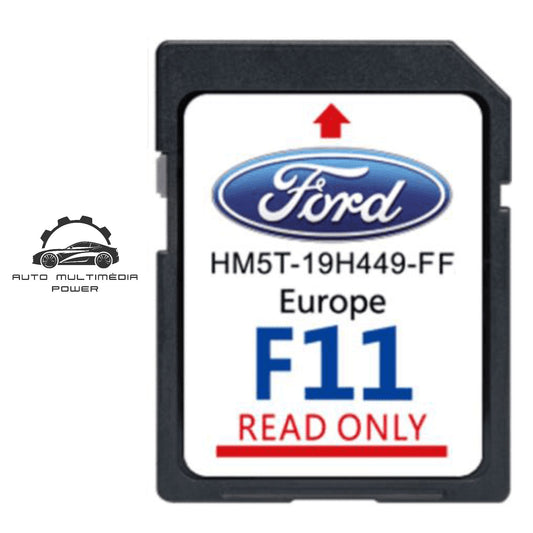 FORD - Sistema SYNC 2 - Cartão SD Atualização Mapas GPS Nav vF11 2023