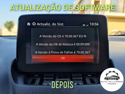 MAZDA - Sistema Skyactive Connect - Retrofit Porta USB - CarPlay & Android Auto