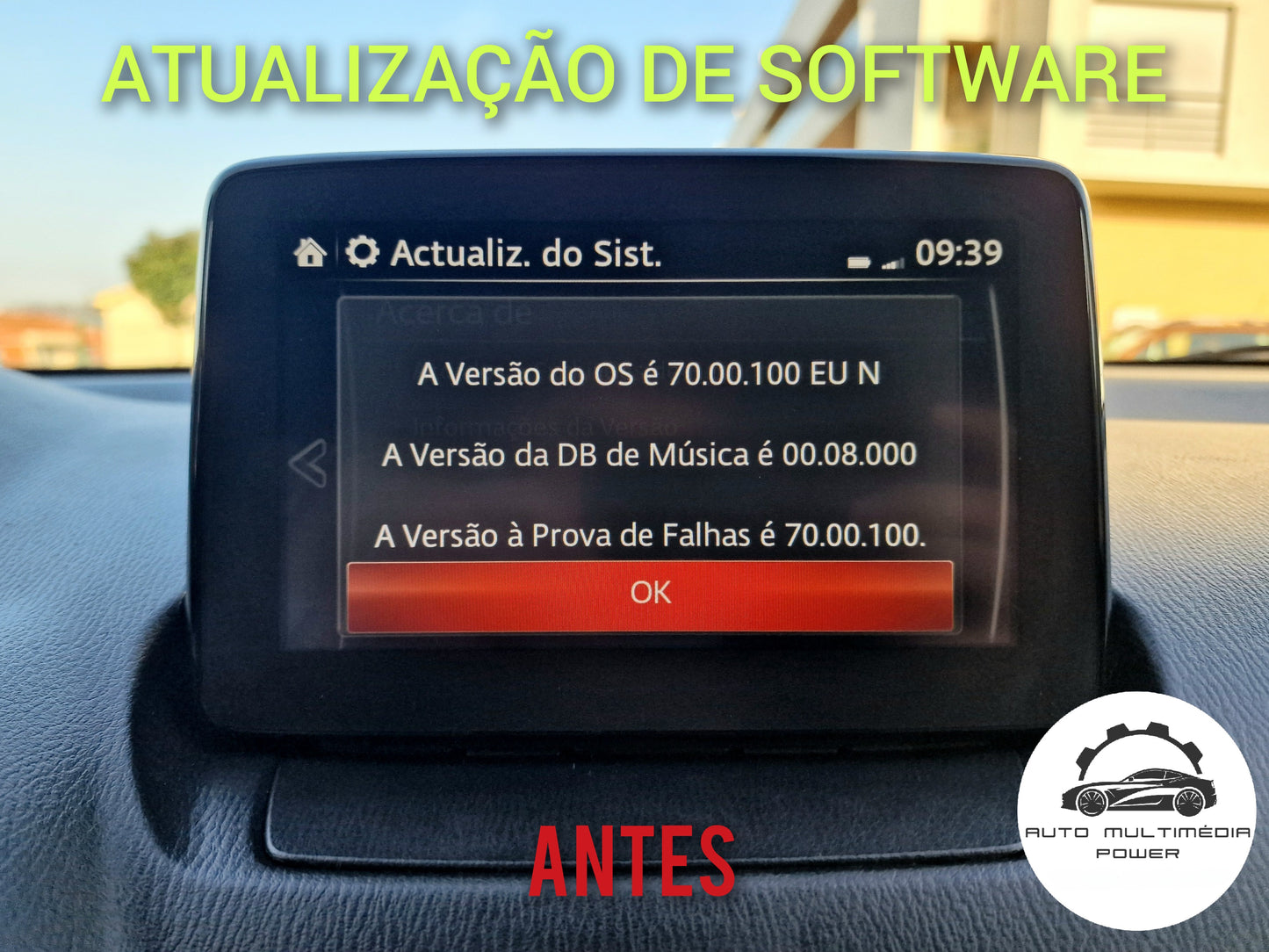 MAZDA - Sistema Skyactive Connect - Retrofit Porta USB - CarPlay & Android Auto