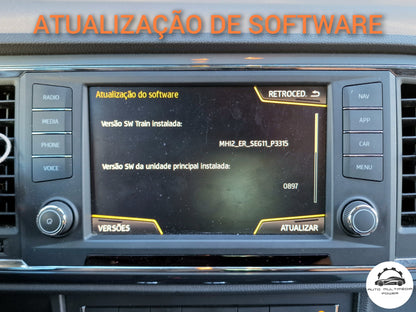 SEAT - Sistema MIB1 / MIB2 - Cartão SD Atualização Mapas GPS Nav v24 2025