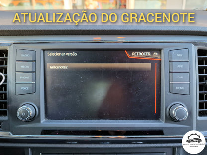 SEAT - Sistema MIB1 / MIB2 - Cartão SD Atualização Mapas GPS Nav v24 2025