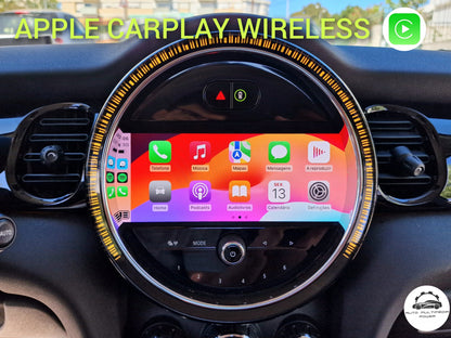 MINI - Sistema EVO - Instalação Função Apple CarPlay & Google Android Auto Wireless