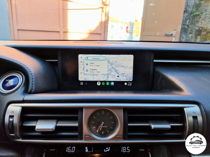 LEXUS - Sistema Premium Navigation c/ JOYSTICK ou PEQUENO TOUCHPAD - Instalação Função Apple CarPlay & Google Android Auto Wireless