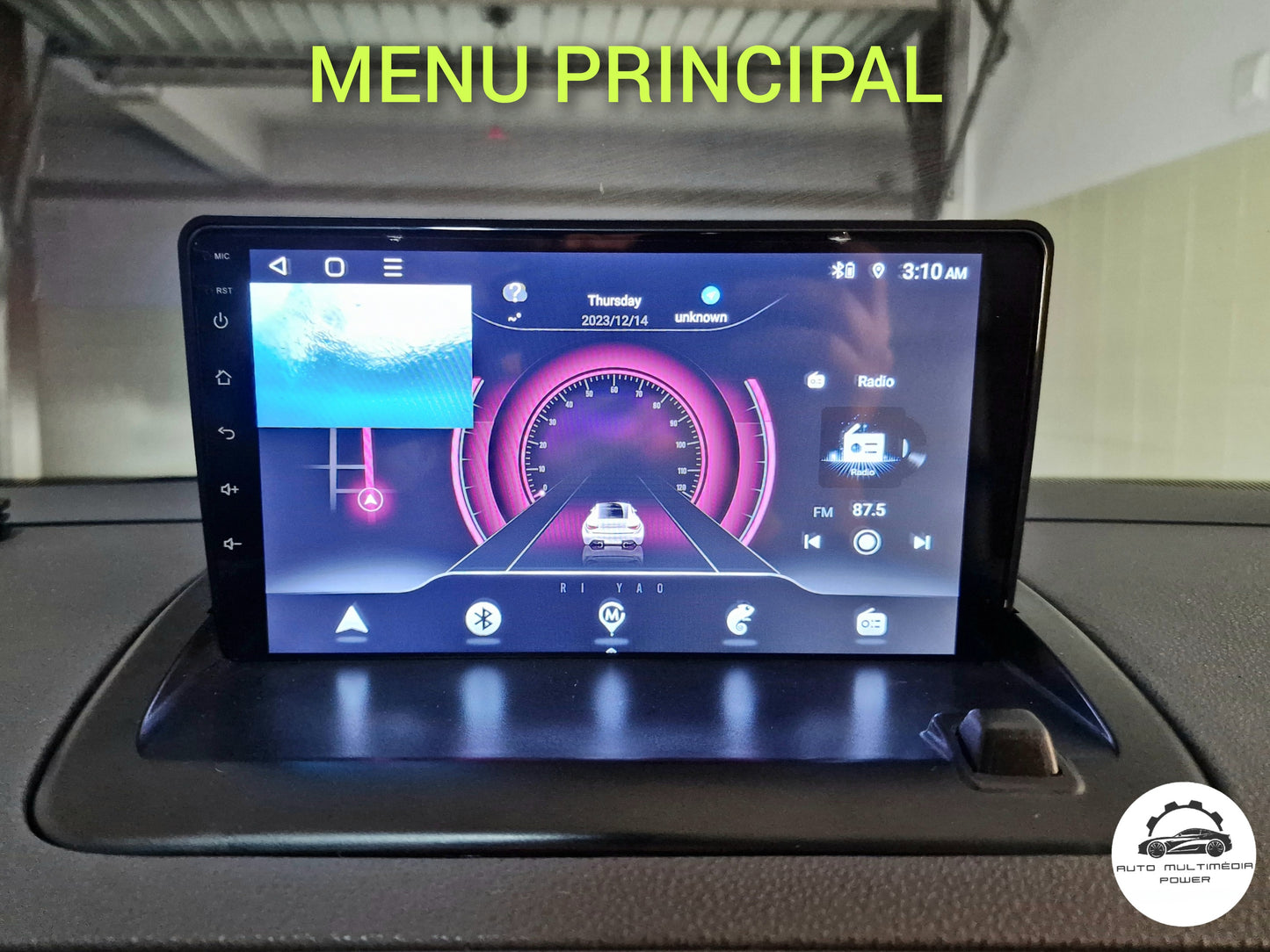 VOLVO - Sistema RTI MMM+ HDD - Instalação Ecrã Touch Screen CarPlay & Android Auto Wireless