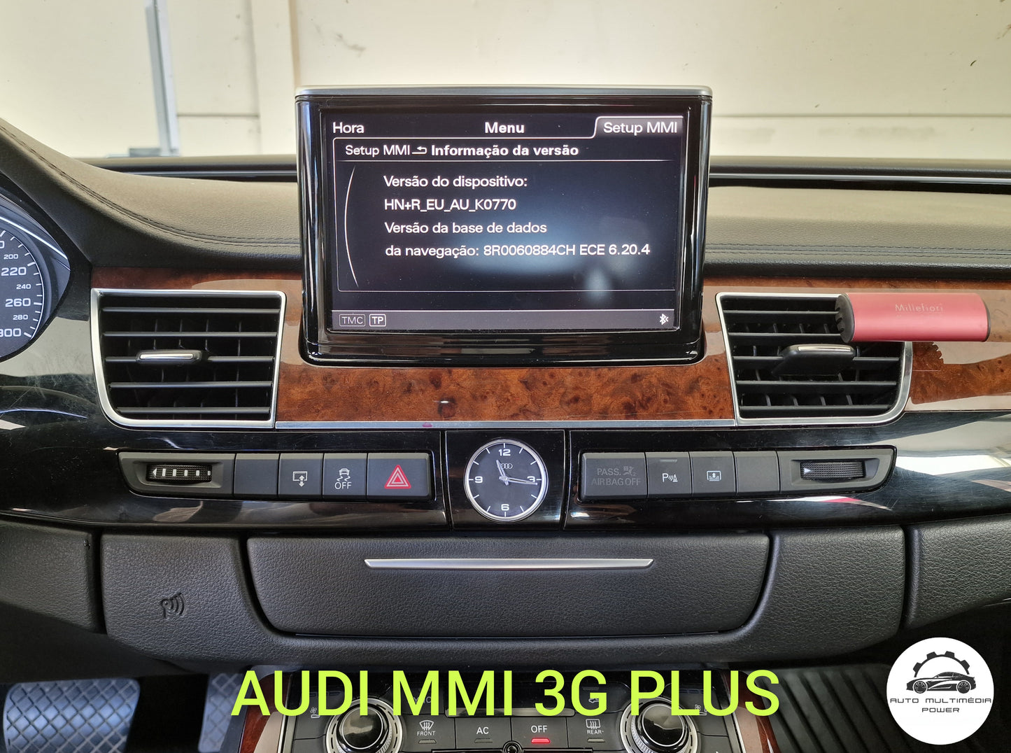 AUDI - Sistema MMI 3G [BNav] / 3G [HNav] / 3G Plus [HN+] - Instalação Função CarPlay & Android Auto Wireless