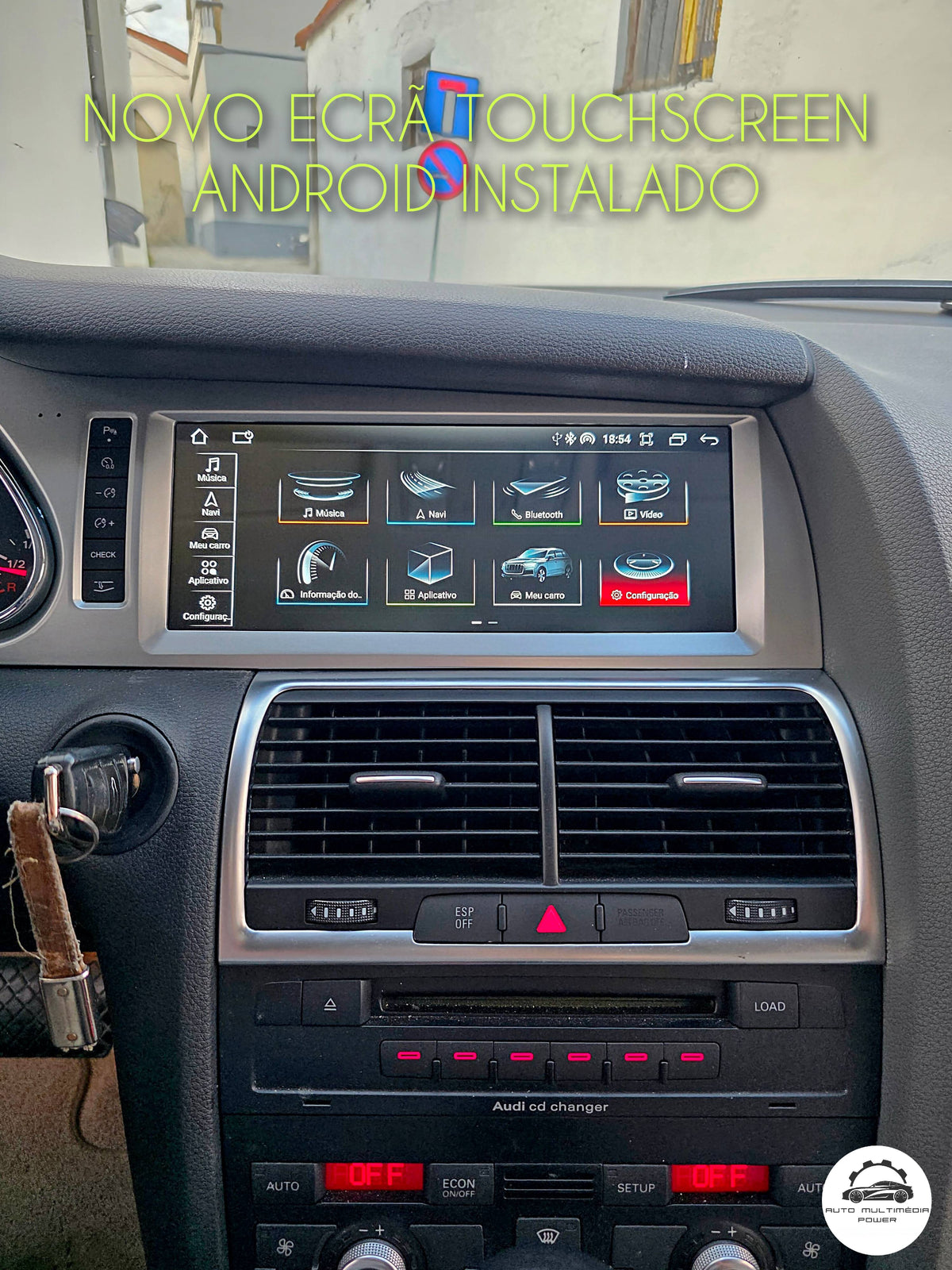 AUDI - Q7 4L - MMI 2G HIGH - Ecrã Touch Screen Android - Apple CarPlay & Google Android Auto Wireless