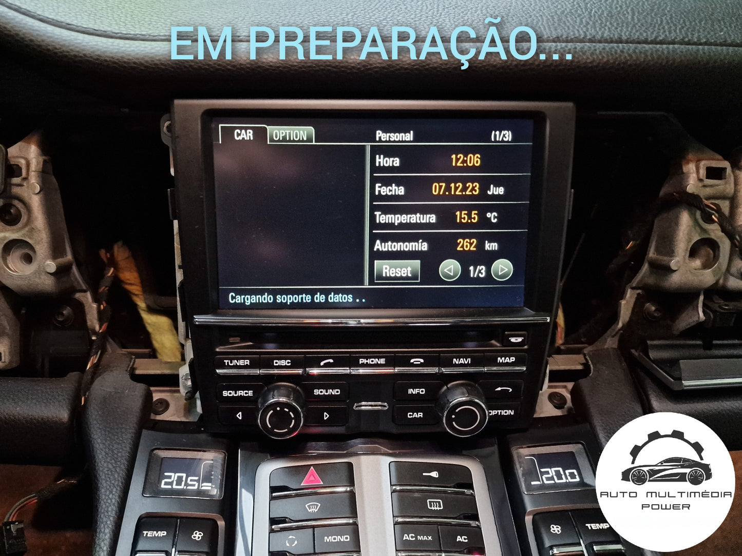 PORSCHE - Sistema PCM 3.1 / 3.0 - Instalação Função Apple CarPlay & Google Android Auto Wireless