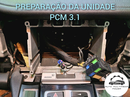 PORSCHE - Sistema PCM 3.1 / 3.0 - Instalação Função Apple CarPlay & Google Android Auto Wireless