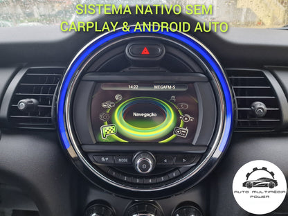 MINI - Sistema NBT - Instalação Função Apple CarPlay & Google Android Auto Wireless