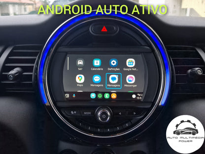 MINI - Sistema NBT - Instalação Função Apple CarPlay & Google Android Auto Wireless