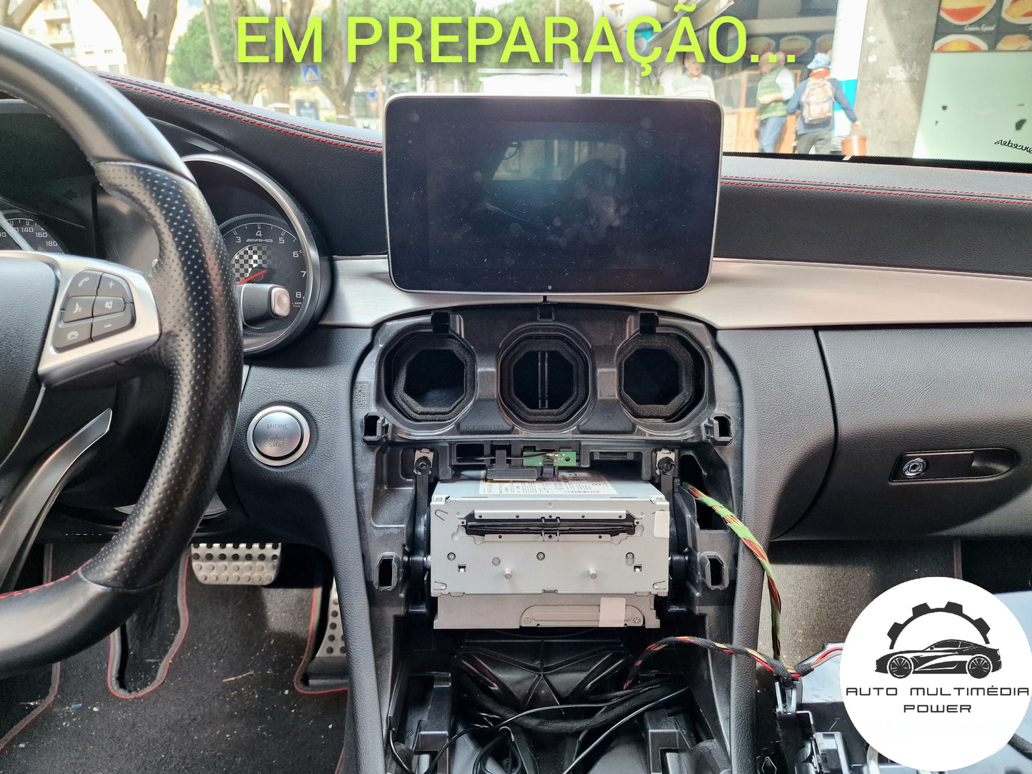 MERCEDES-BENZ - Sistema NTG 5.0 / 5.1 / 5.2 - Instalação Função Apple CarPlay & Google Android Auto Wireless