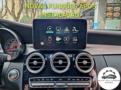 MERCEDES-BENZ - Sistema NTG 5.0 / 5.1 / 5.2 - Instalação Função Apple CarPlay & Google Android Auto Wireless