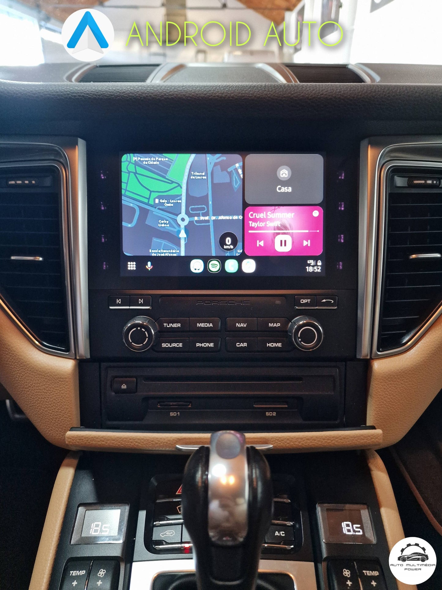 PORSCHE - Sistema MIB 2 MHI2 PCM 4 / 4.1 - Ativação Apple CarPlay & Google Android Auto