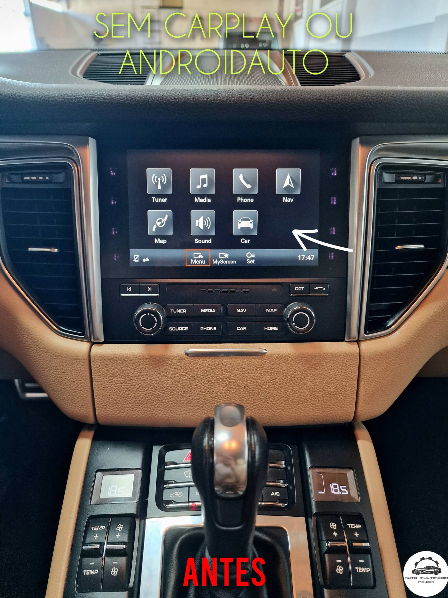 PORSCHE - Sistema MIB 2 MHI2 PCM 4 / 4.1 - Ativação Apple CarPlay & Google Android Auto
