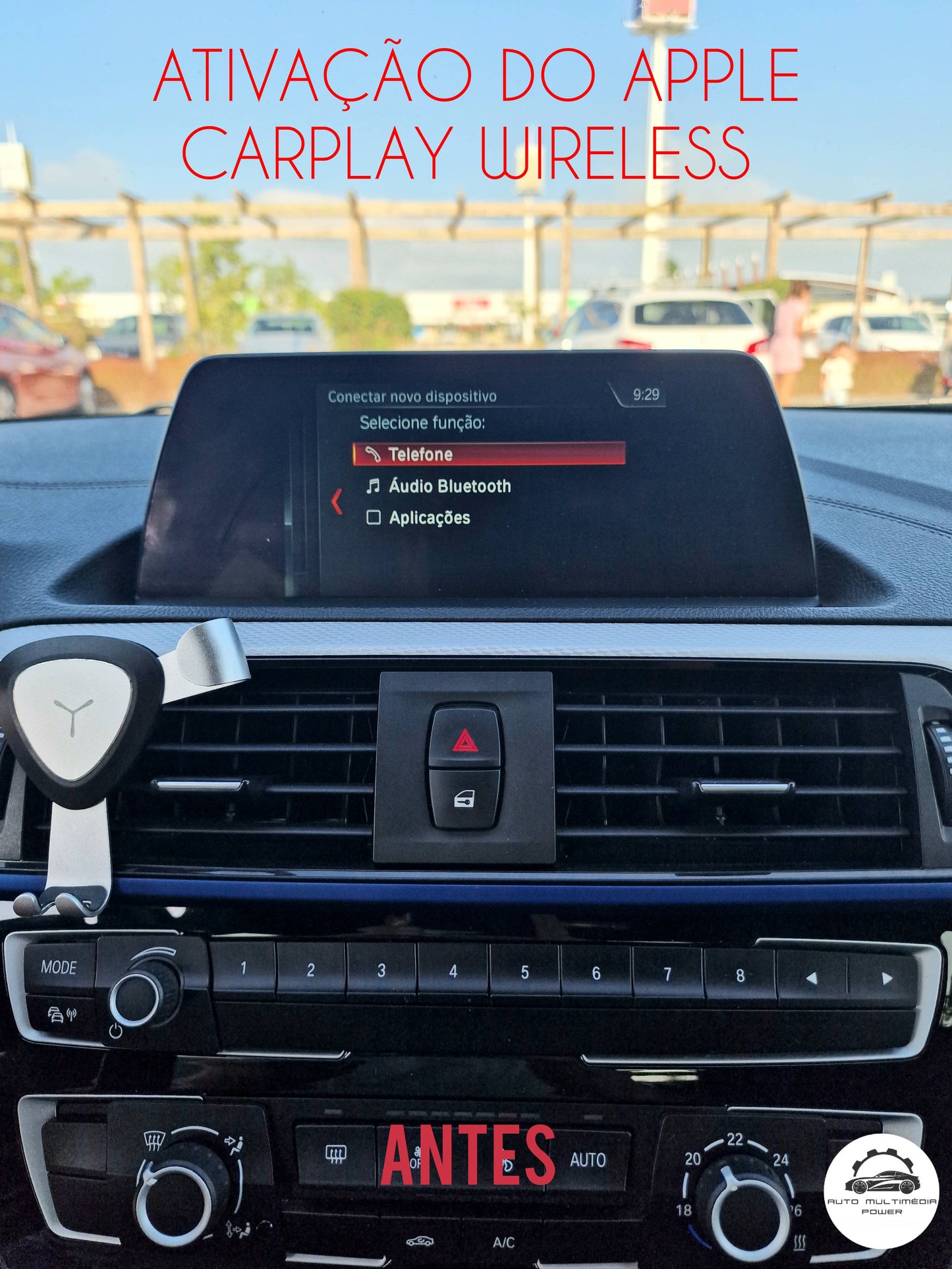 BMW & MINI - Sistema EntryNav 2 / WAY - Ativação Apple CarPlay Wireless