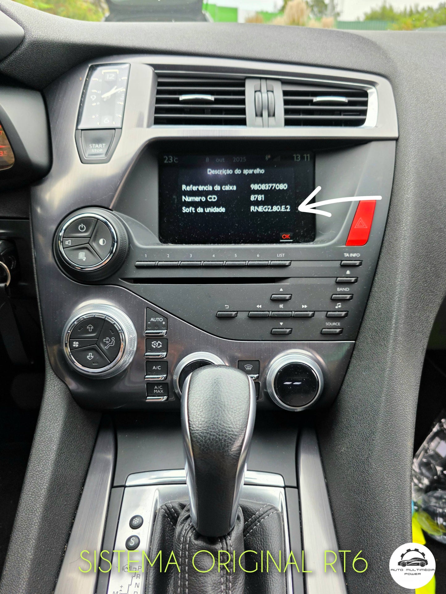 CITROEN / PEUGEOT - Sistema RT6 - Instalação Ecrã Touch CarPlay & Android Auto Wireless