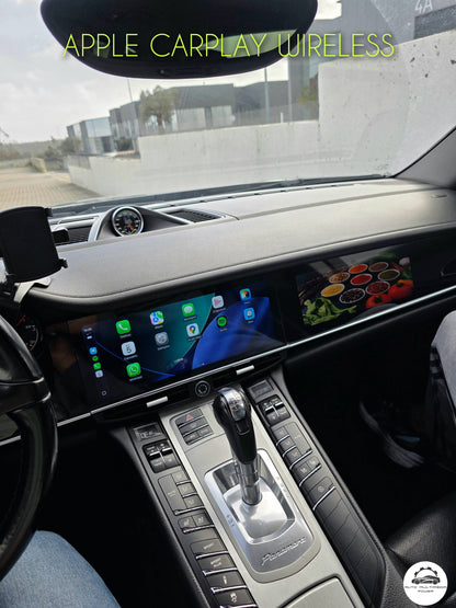PORSCHE - PANAMERA 970 - PCM 3.1 - Ecrã Touch Screen Duplo Android - Apple CarPlay & Google Android Auto Wireless