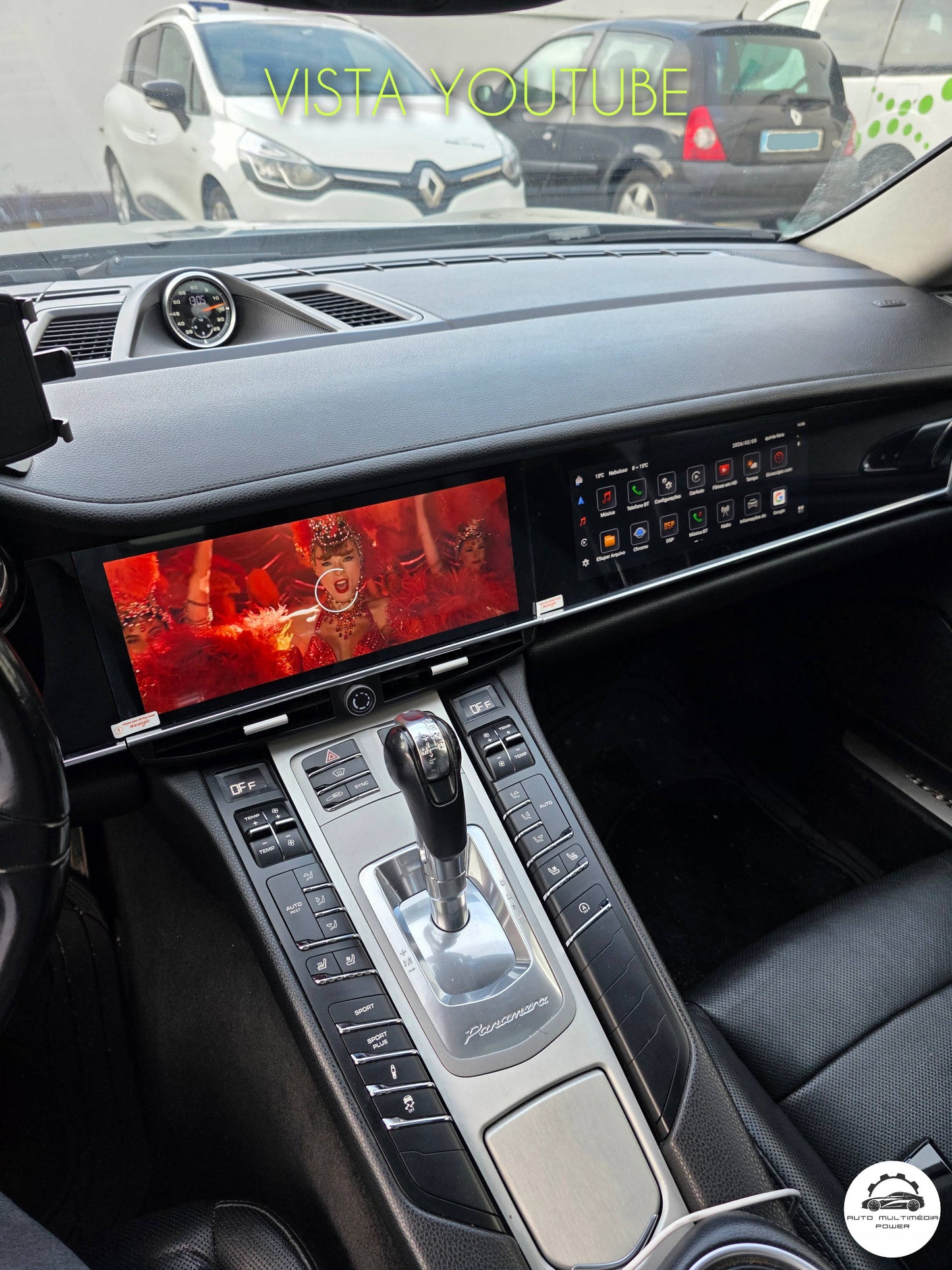 PORSCHE - PANAMERA 970 - PCM 3.1 - Ecrã Touch Screen Duplo Android - Apple CarPlay & Google Android Auto Wireless