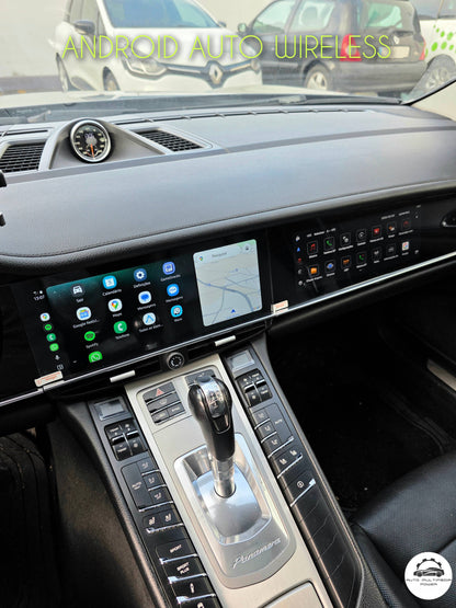 PORSCHE - PANAMERA 970 - PCM 3.1 - Ecrã Touch Screen Duplo Android - Apple CarPlay & Google Android Auto Wireless