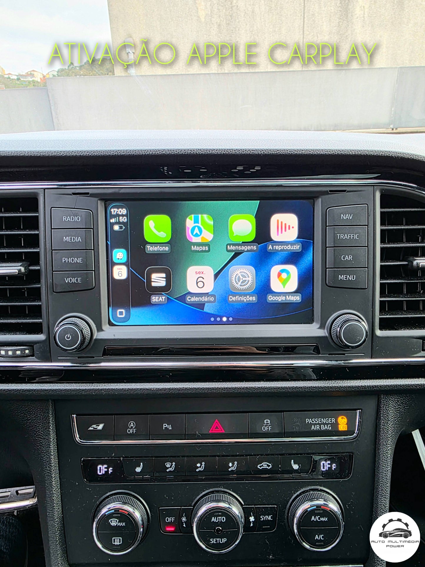 SEAT - Retrofit Sistema MIB 1 [MSTD] em Sistema MIB 2 [MST2] - Full-Link CarPlay & Android Auto