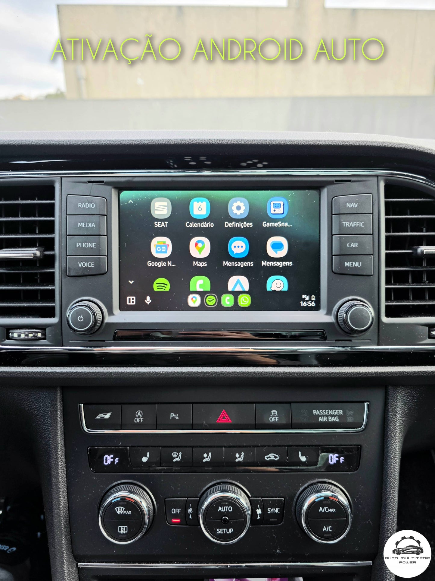 SEAT - Retrofit Sistema MIB 1 [MSTD] em Sistema MIB 2 [MST2] - Full-Link CarPlay & Android Auto