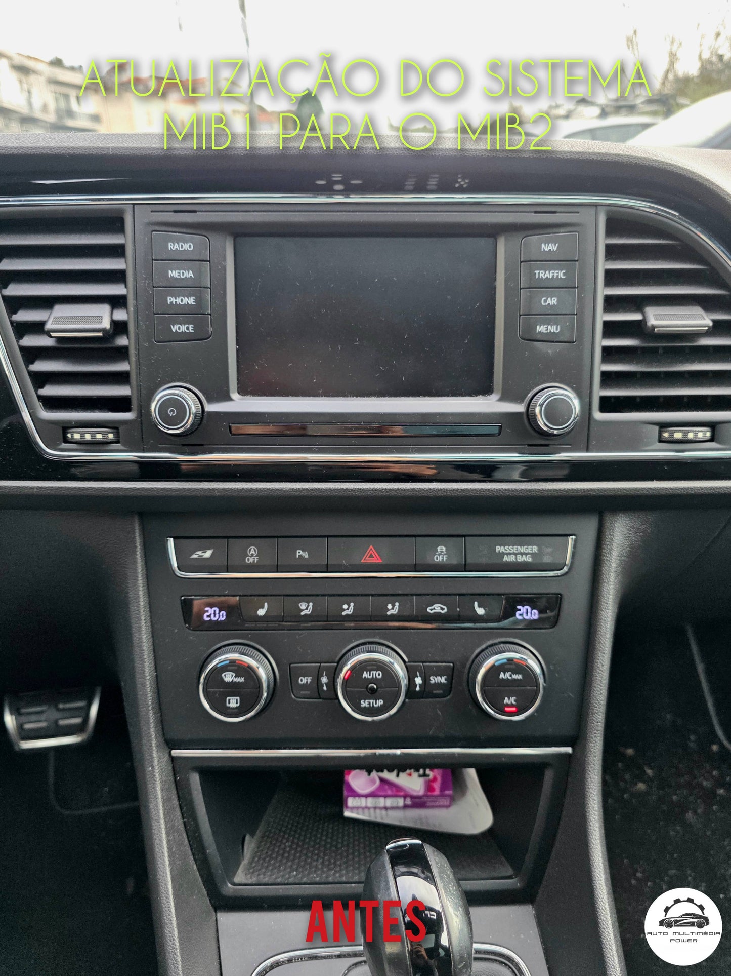 SEAT - Retrofit Sistema MIB 1 [MSTD] em Sistema MIB 2 [MST2] - Full-Link CarPlay & Android Auto