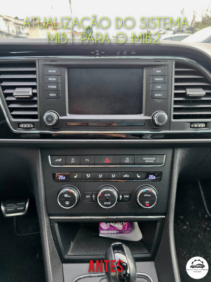 SEAT - Retrofit Sistema MIB 1 [MSTD] em Sistema MIB 2 [MST2] - Full-Link CarPlay & Android Auto