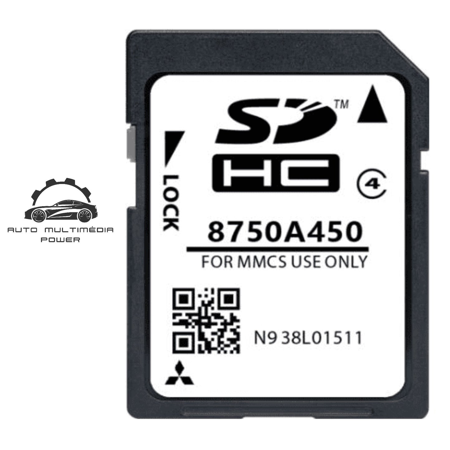 MITSUBISHI - Sistema Multi Communication System (MMCS) E-11 & E-12 & W-13 - Cartão SD Atualização Mapas GPS Nav v2025