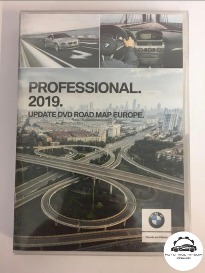 BMW / MINI - Sistema CCC Profesional - DVD Atualização Mapas GPS Road Mapa + Radares v2019