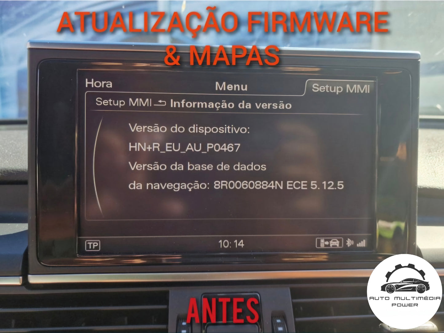 AUDI - Sistema MMI 3G+ PLUS HN+R - Atualização Software + Mapas GPS Nav v6.36.0 2024