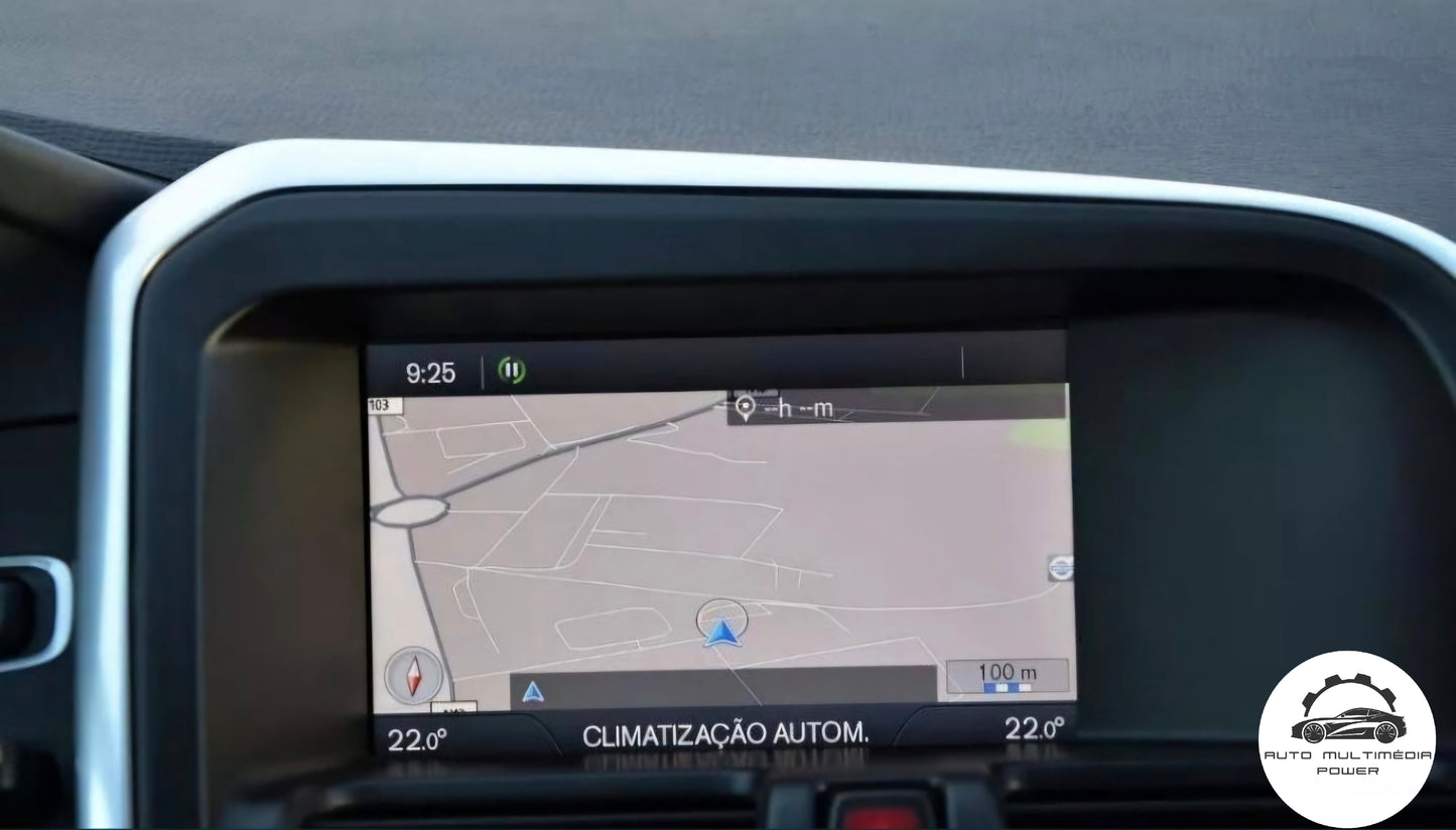 VOLVO - Sistema Sensus Touch IAM Gen 2.1 HDD - Atualização Mapas GPS Nav - PEN USB + PIN v2020