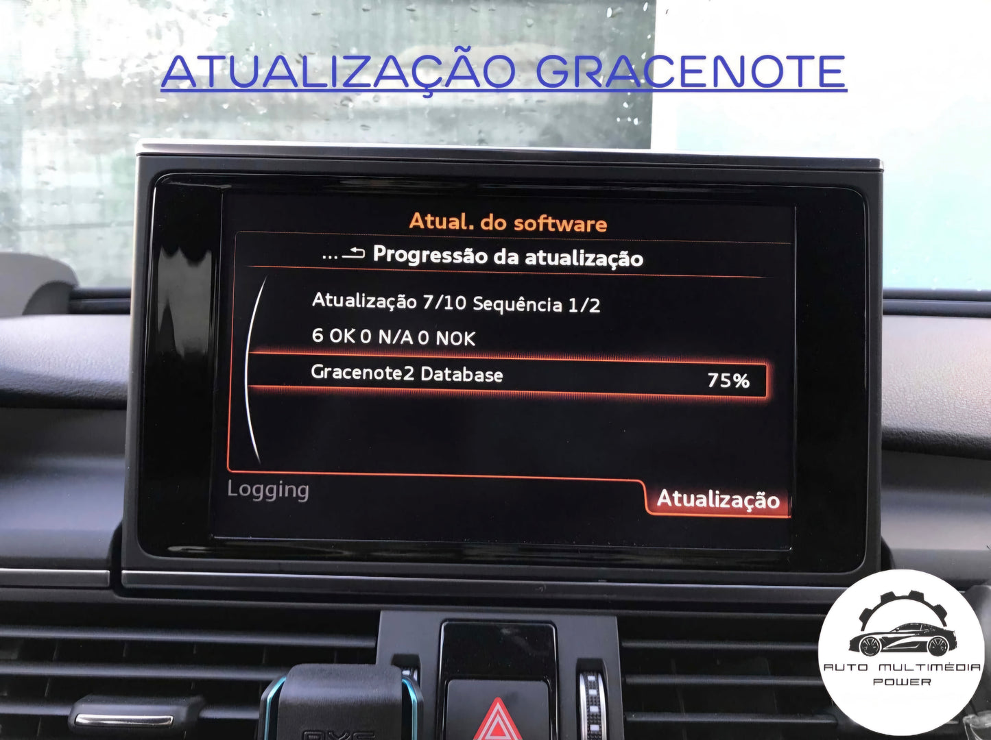 AUDI - Sistema MMI MIB2 High MHI2 MHI2Q - Cartão SD Atualização Software + Mapas GPS Nav v2025